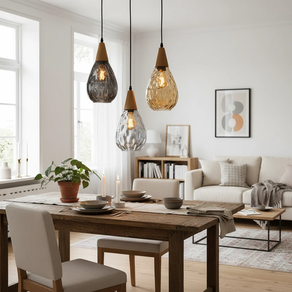 Porcelain flush mount lifestyle scene
