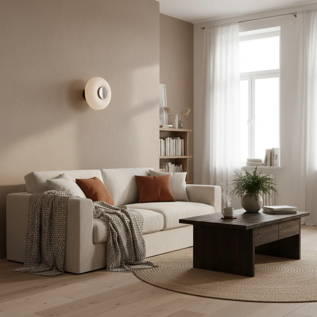 Lifestyle-Szene aus flächenbündigem Porzellan