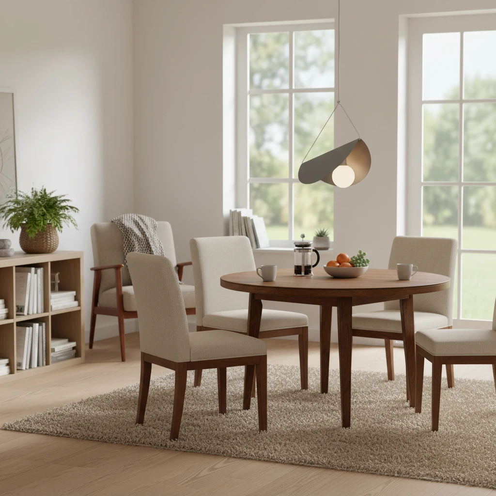 Scène de style de vie avec montage encastré en porcelaine