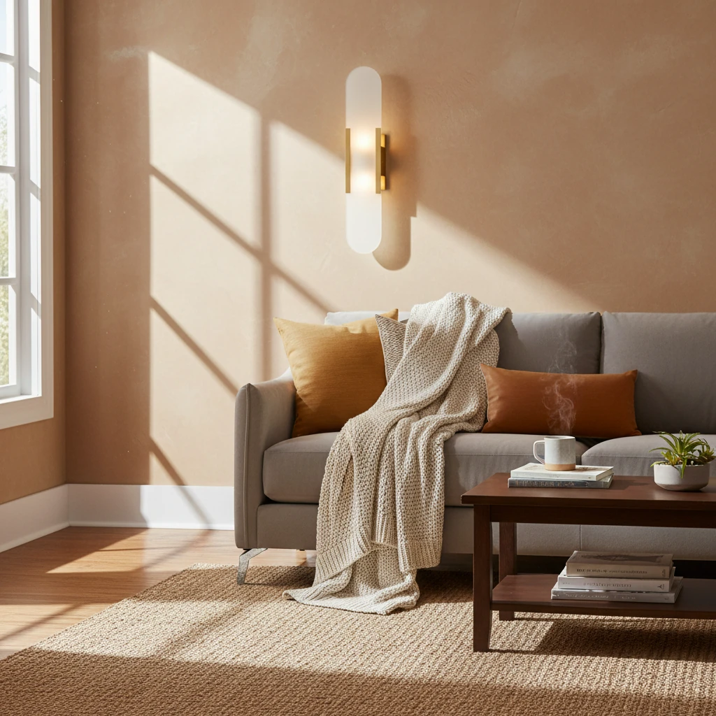 Porseleinen inbouw lifestyle-scène