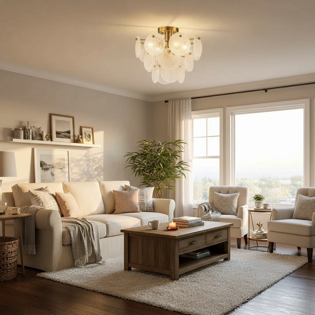 Porseleinen inbouw lifestyle-scène