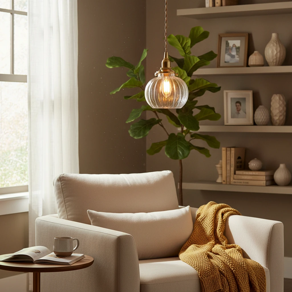 Scène de style de vie avec montage encastré en porcelaine