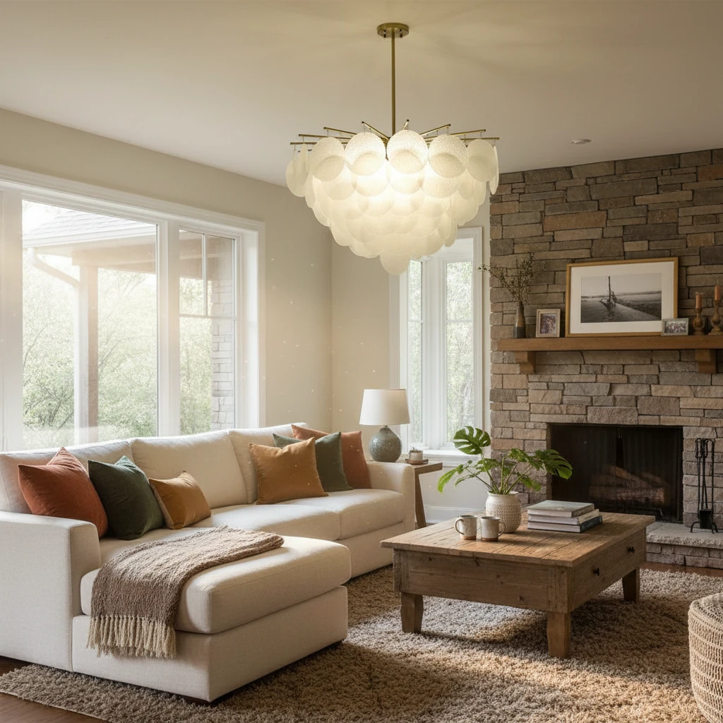 Porseleinen inbouw lifestyle-scène