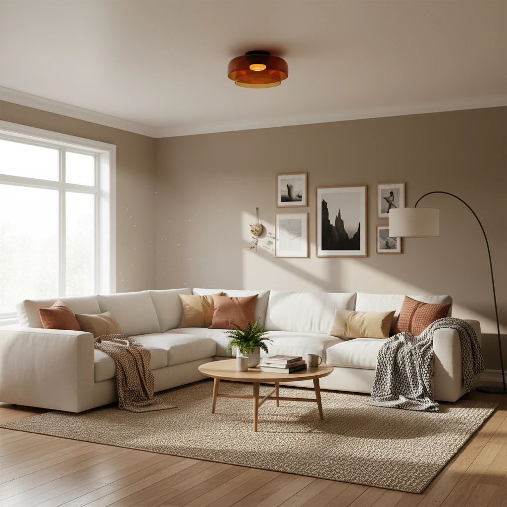 Porseleinen inbouw lifestyle-scène