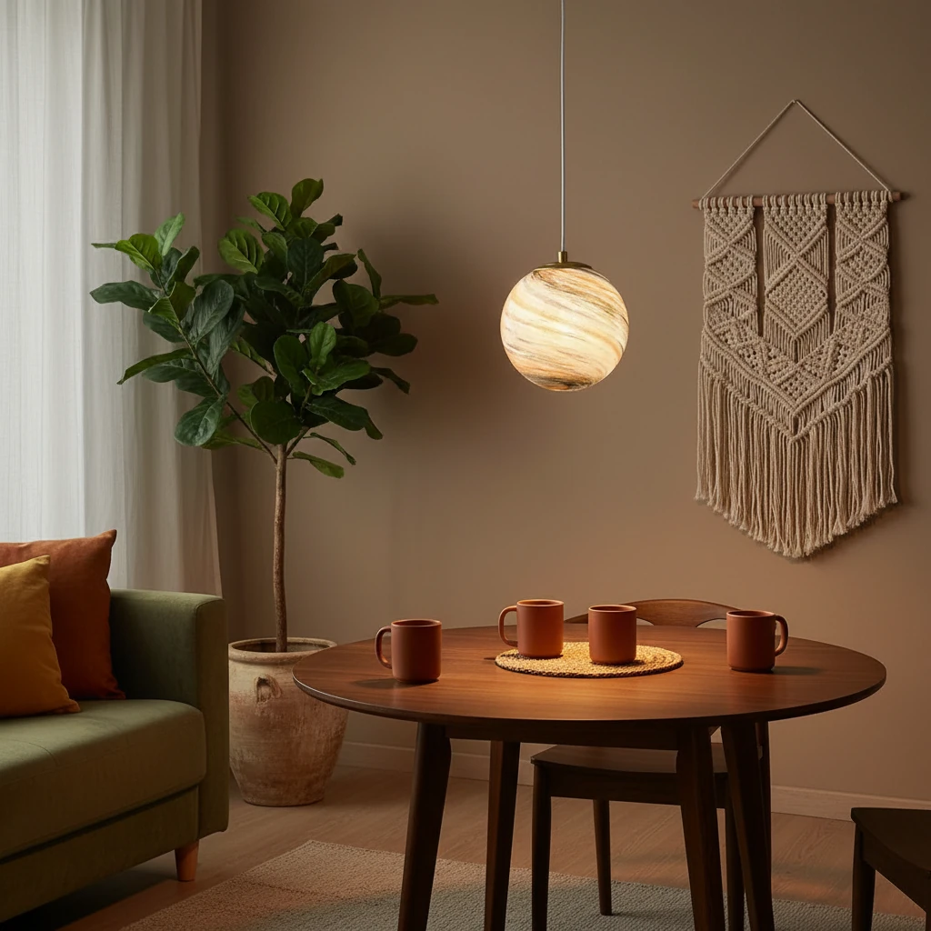 Éclairage d'ambiance doux