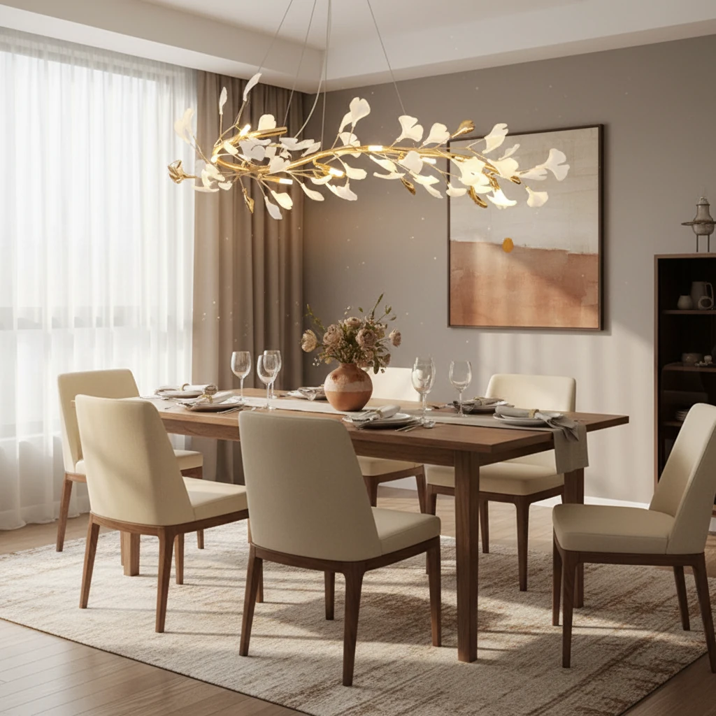 Scène de style de vie avec montage encastré en porcelaine