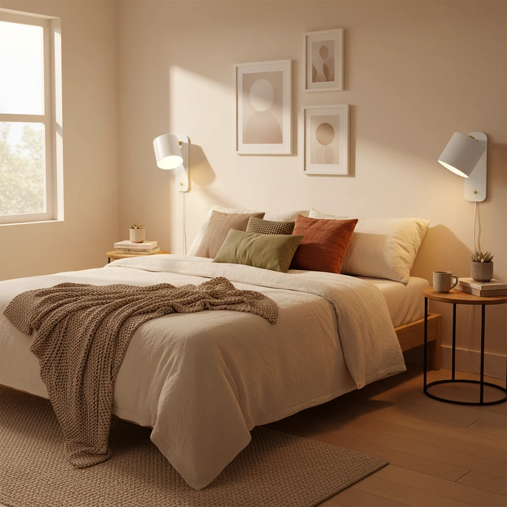 Porseleinen inbouw lifestyle-scène