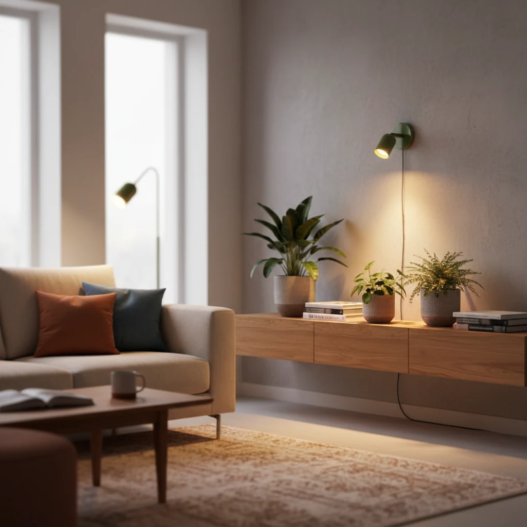 Soft ambient lighting