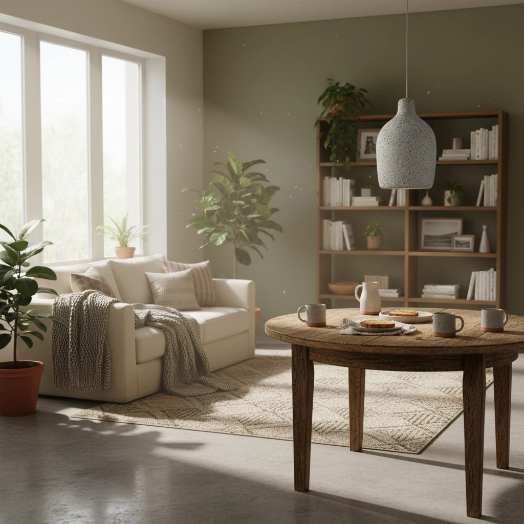 Porcelanowa scena życia w montażu podtynkowym