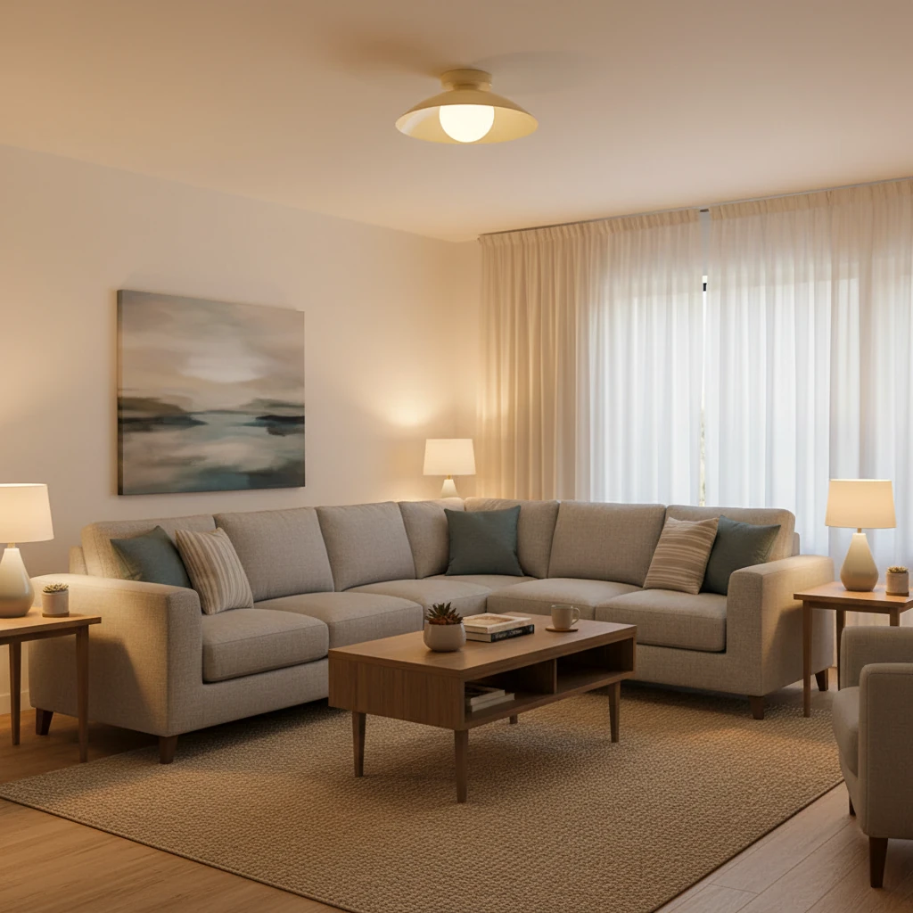 Soft ambient lighting