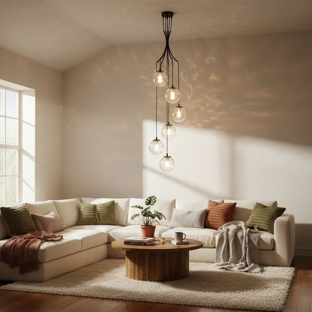 Porseleinen inbouw lifestyle-scène