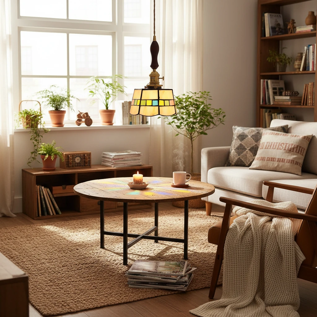 Porseleinen inbouw lifestyle-scène