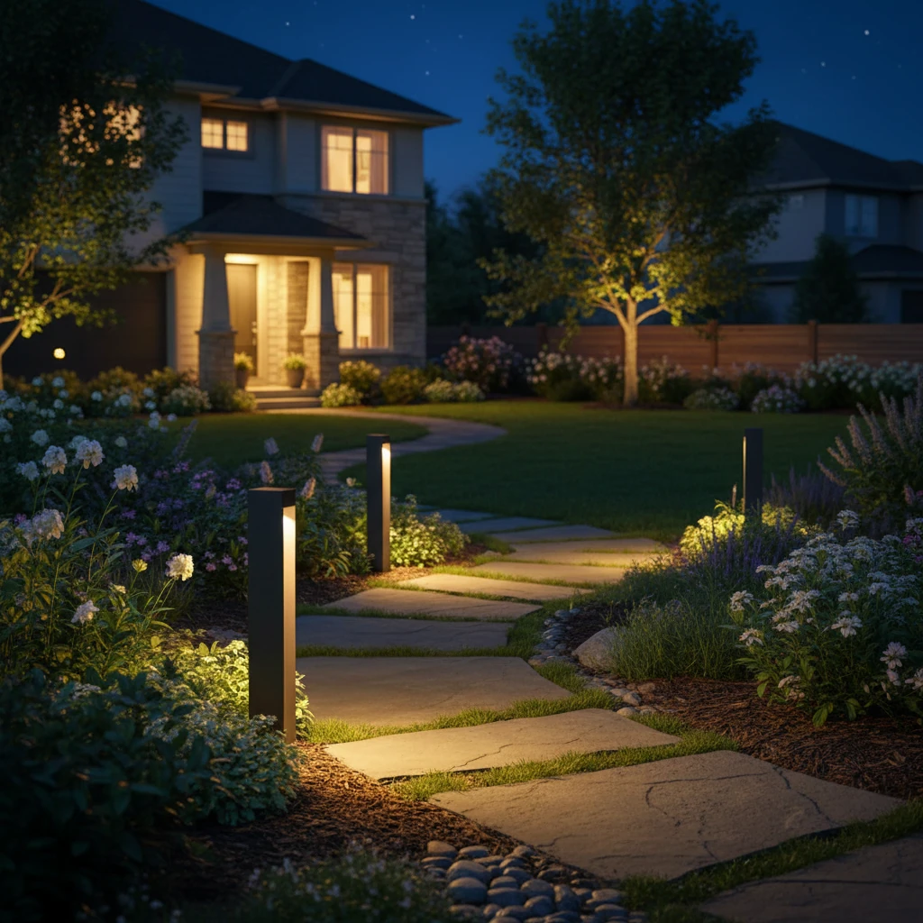 Éclairage d'ambiance doux