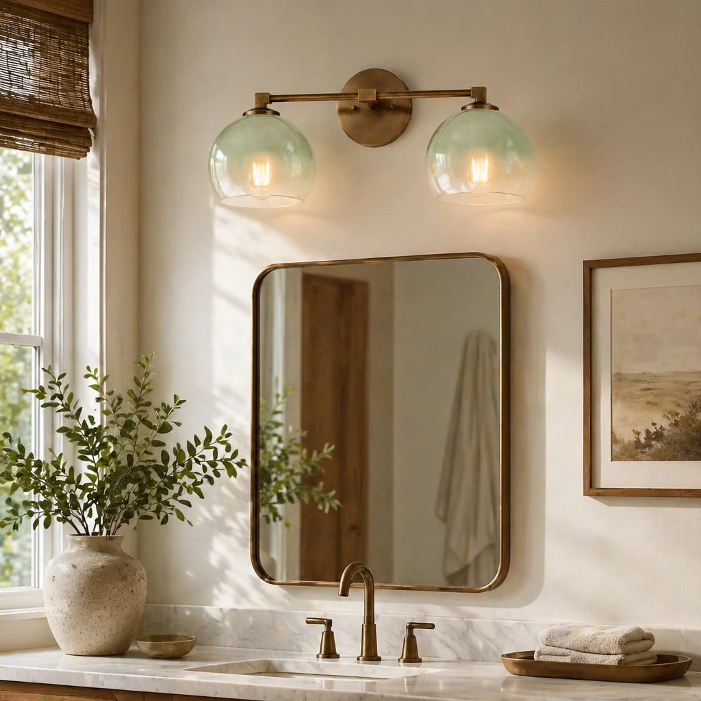Porseleinen plafondlamp, lifestyle scène