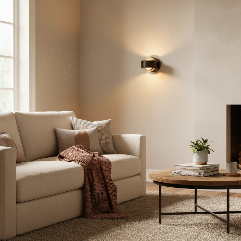 Porseleinen inbouw lifestyle-scène