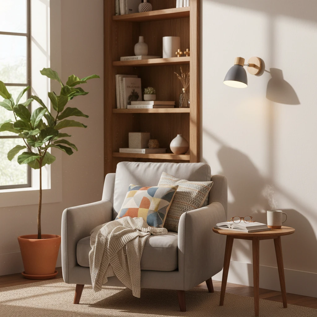 Porcelanowa scena życia w montażu podtynkowym