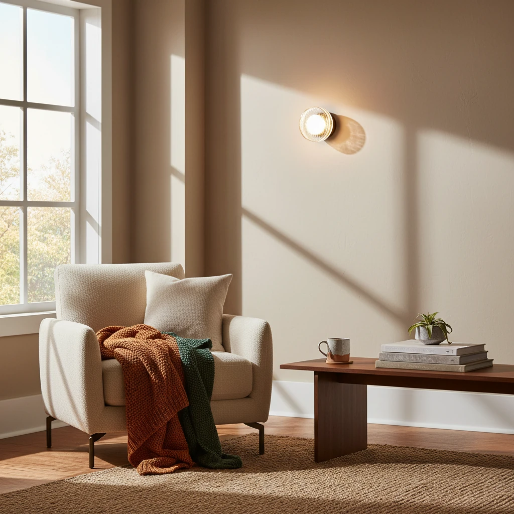 Porseleinen inbouw lifestyle-scène