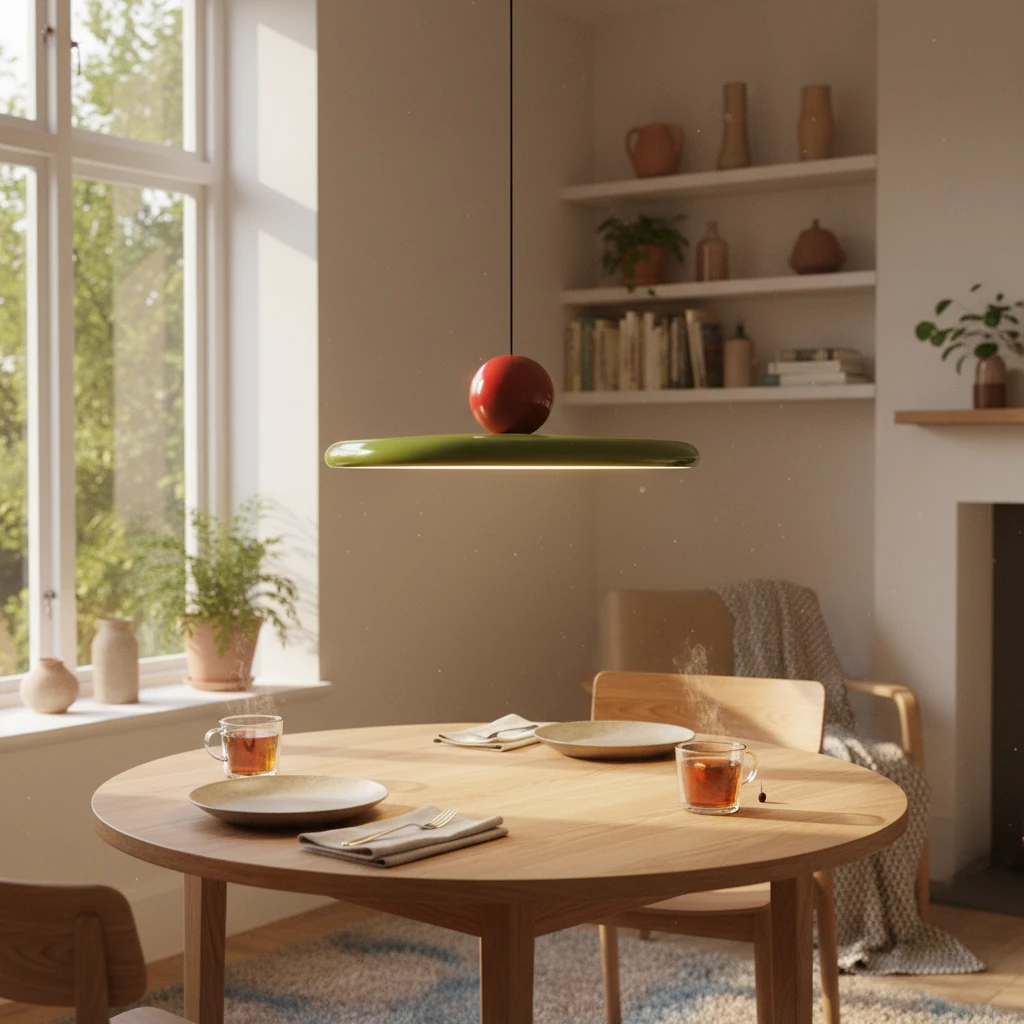 Porseleinen inbouw lifestyle-scène