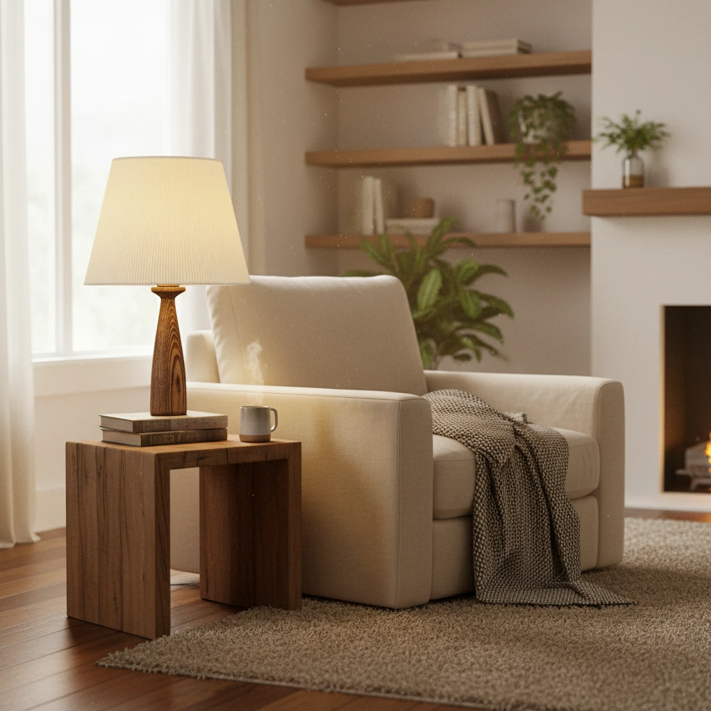 Porseleinen inbouw lifestyle-scène