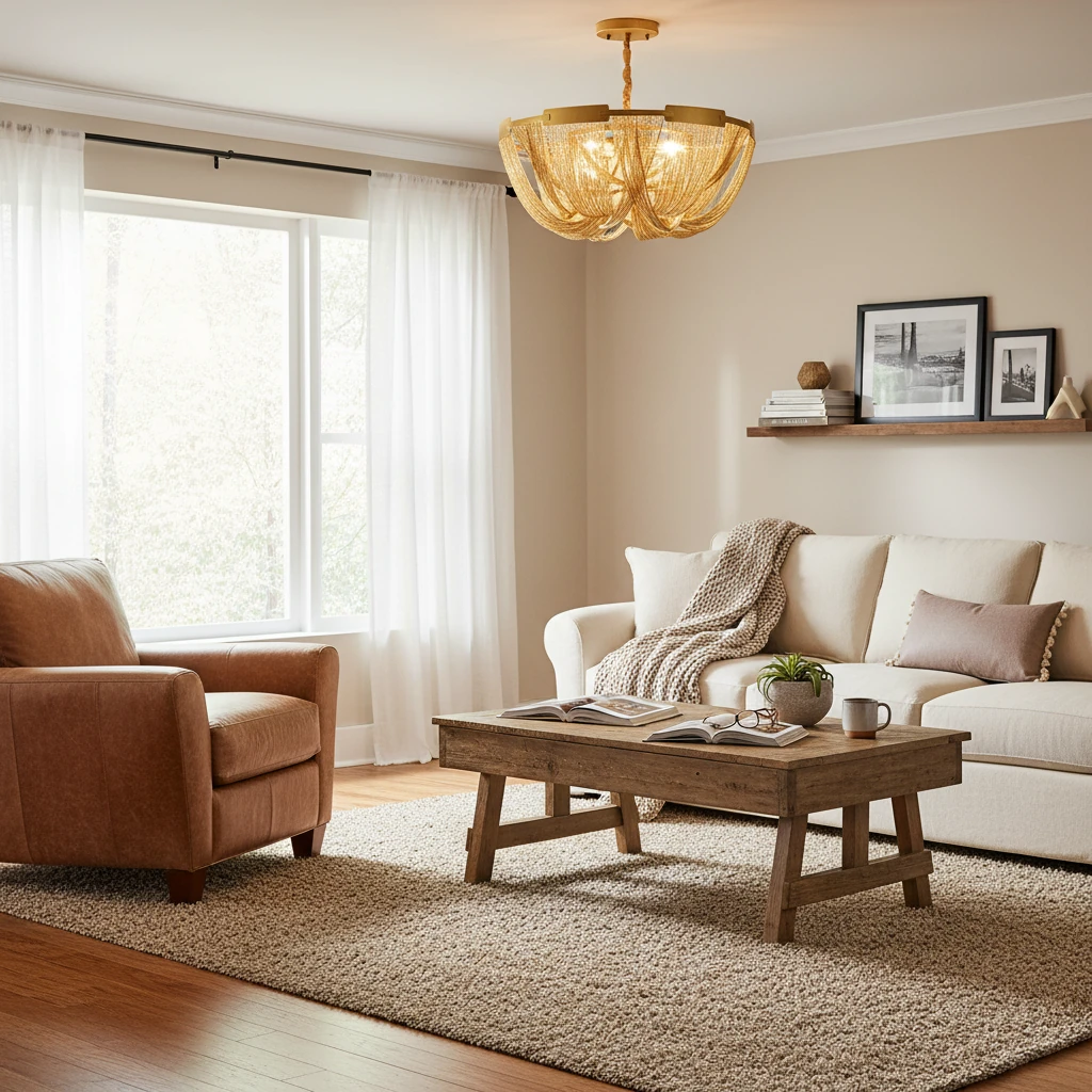 Porseleinen inbouw lifestyle-scène