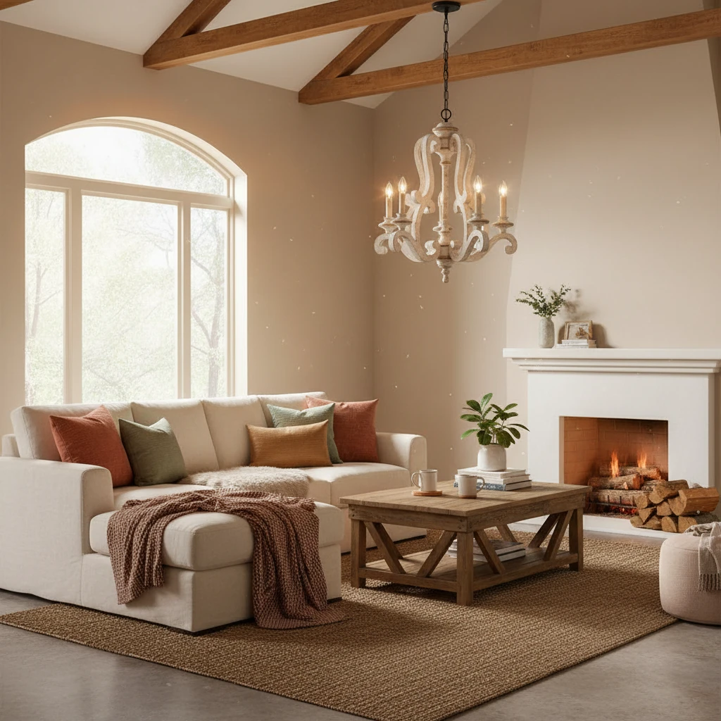 Porseleinen inbouw lifestyle-scène