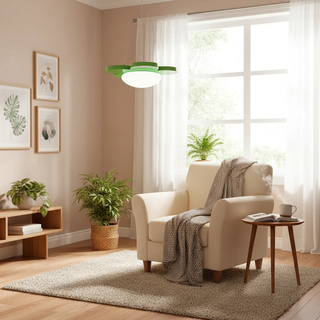 Porseleinen inbouw lifestyle-scène