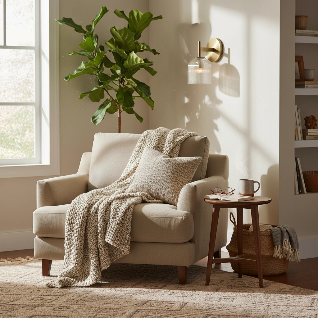 Porzellan Aufputzmontage Lifestyle-Szene