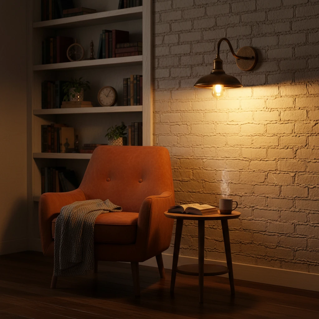 Éclairage d'ambiance doux