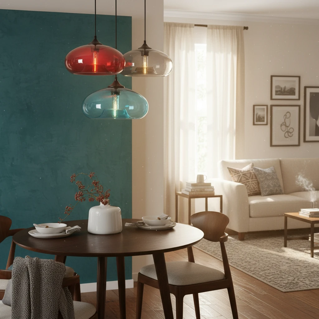 Scène de style de vie avec montage encastré en porcelaine