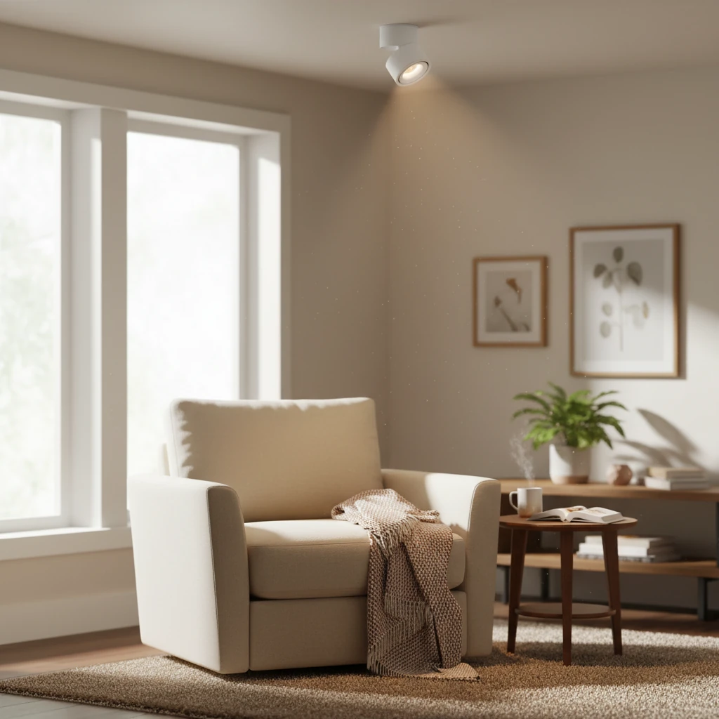 Porseleinen inbouw lifestyle-scène