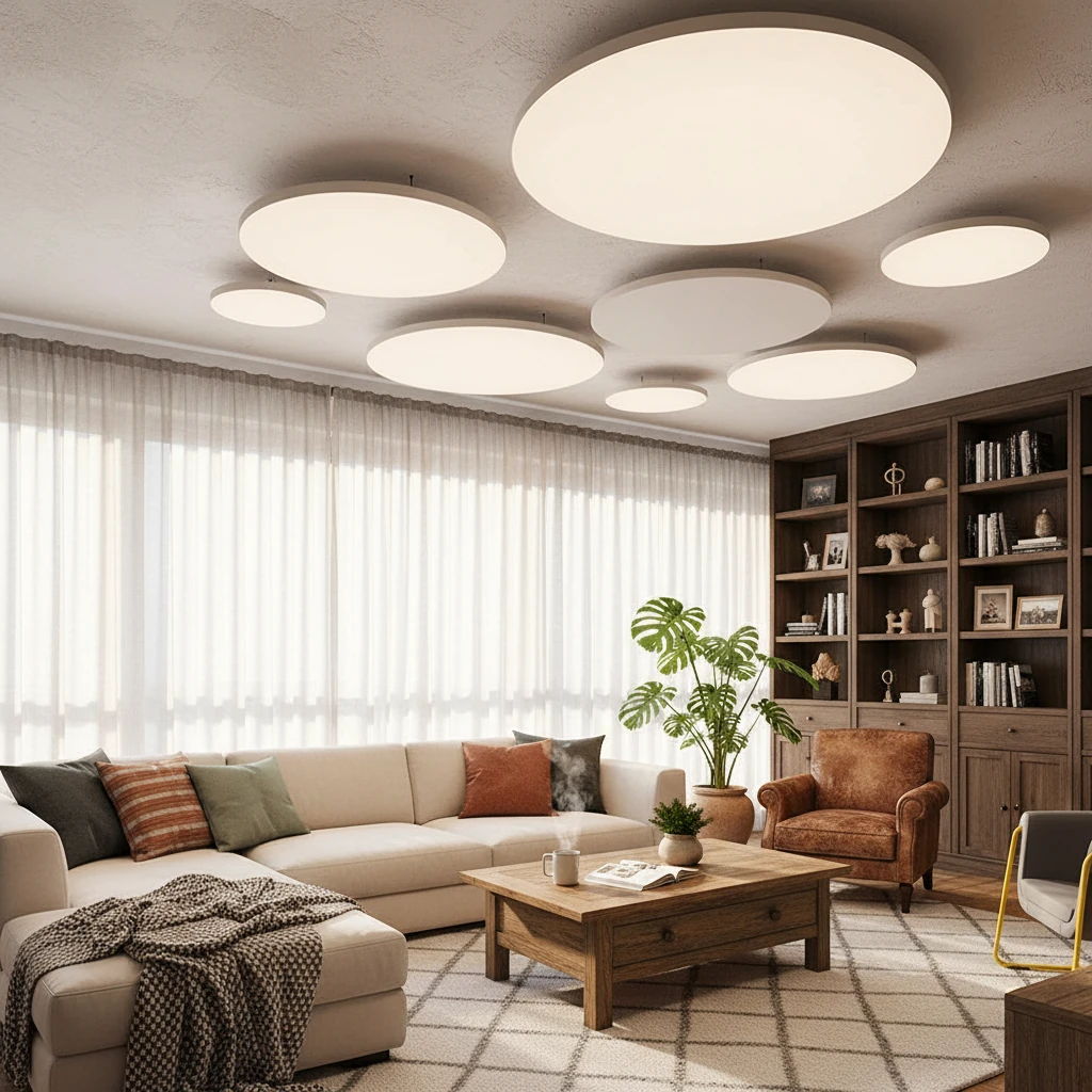 Porseleinen inbouw lifestyle-scène
