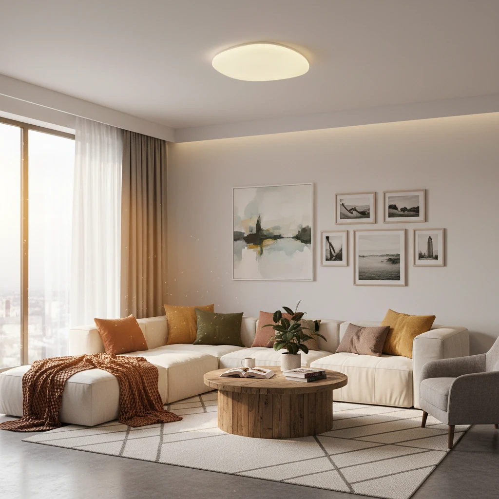 Porseleinen inbouw lifestyle-scène