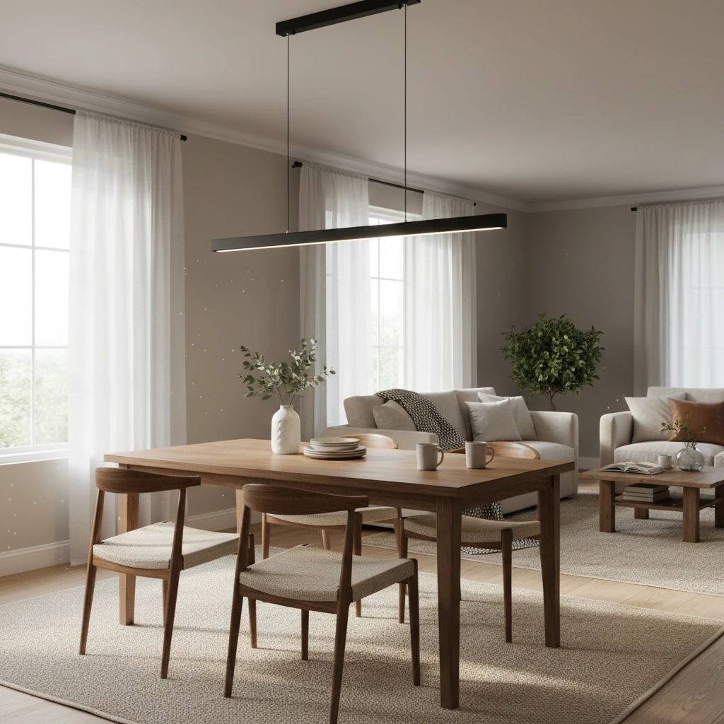 Porcelain flush mount lifestyle scene