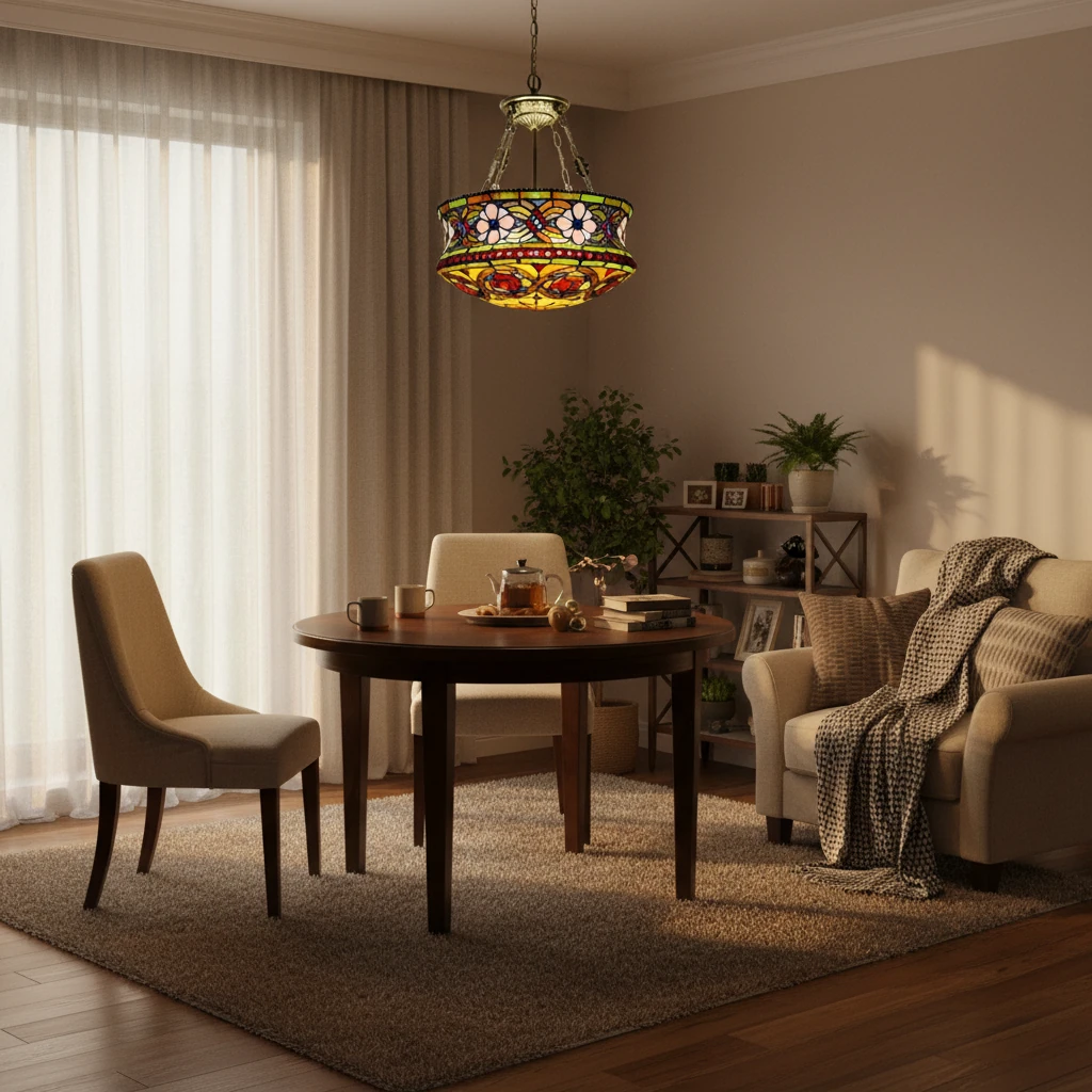 Porseleinen inbouw lifestyle-scène