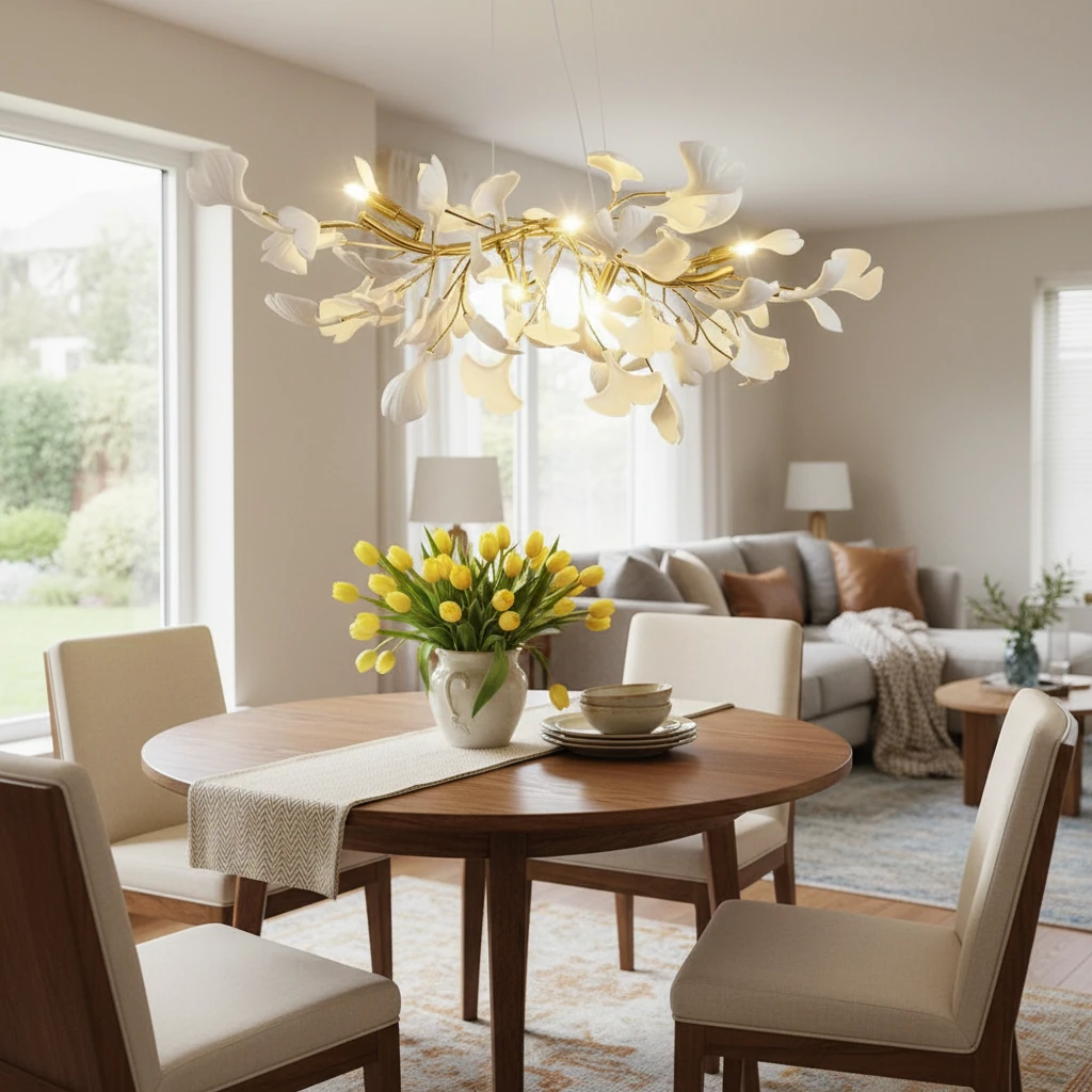 Porseleinen inbouw lifestyle-scène