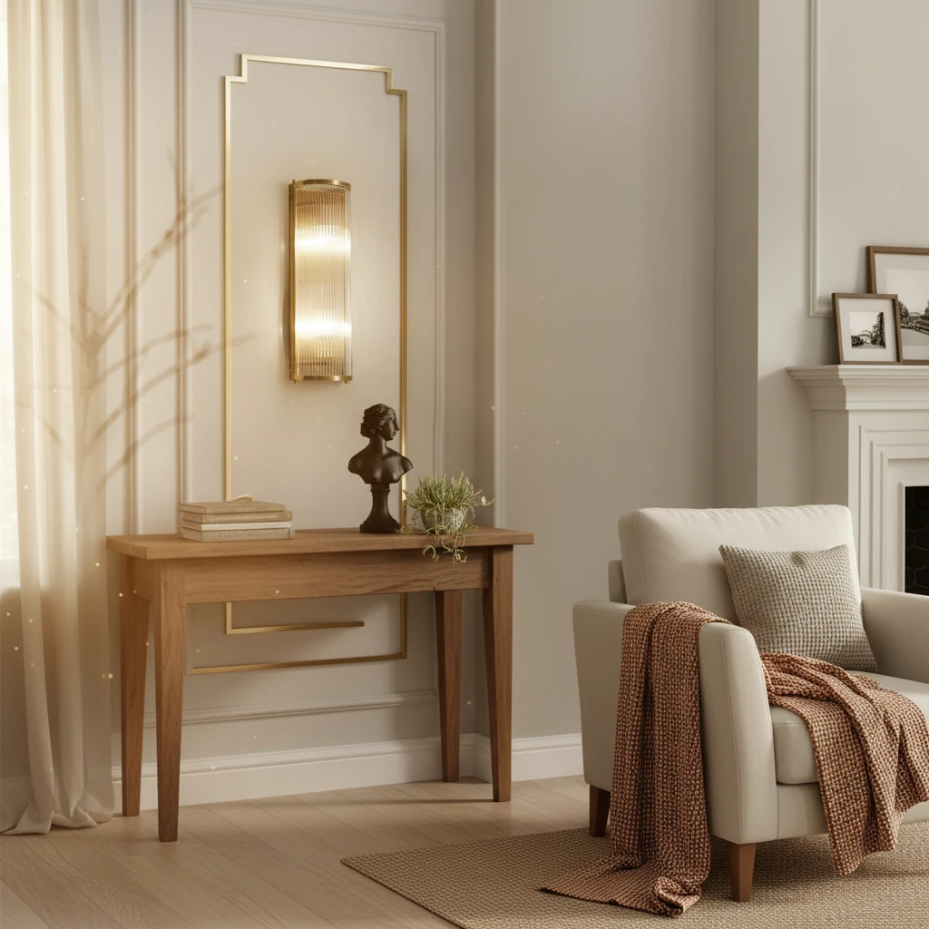 Porseleinen inbouw lifestyle-scène