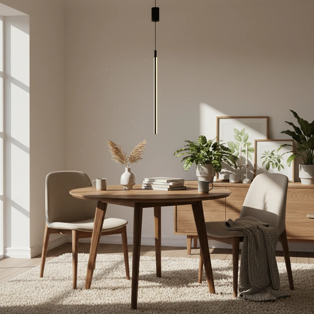 Porseleinen inbouw lifestyle-scène