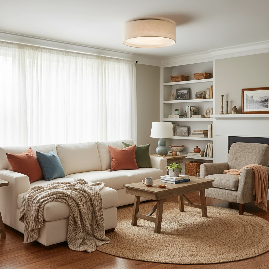 Porzellan Aufputzmontage Lifestyle-Szene