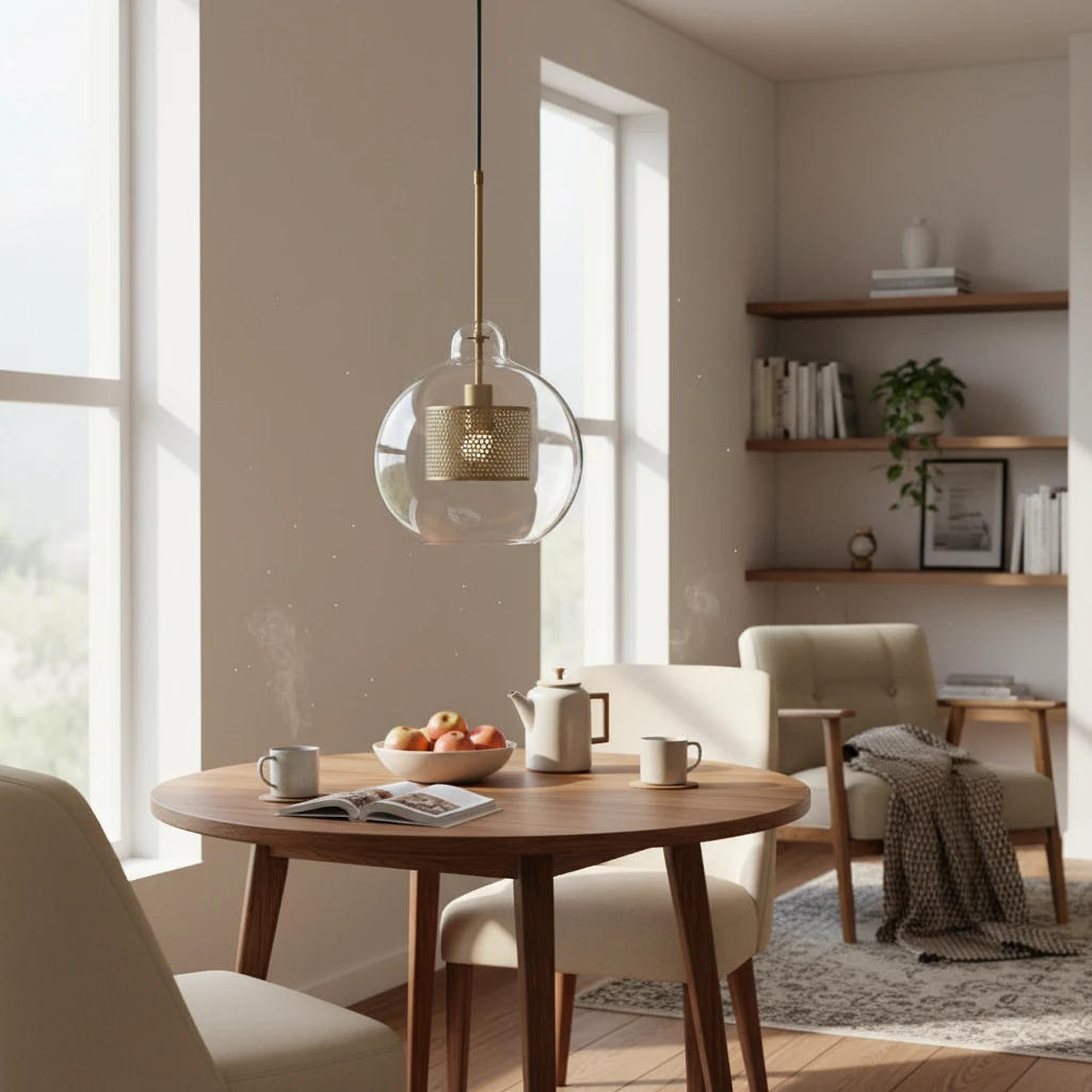 Porseleinen inbouw lifestyle-scène