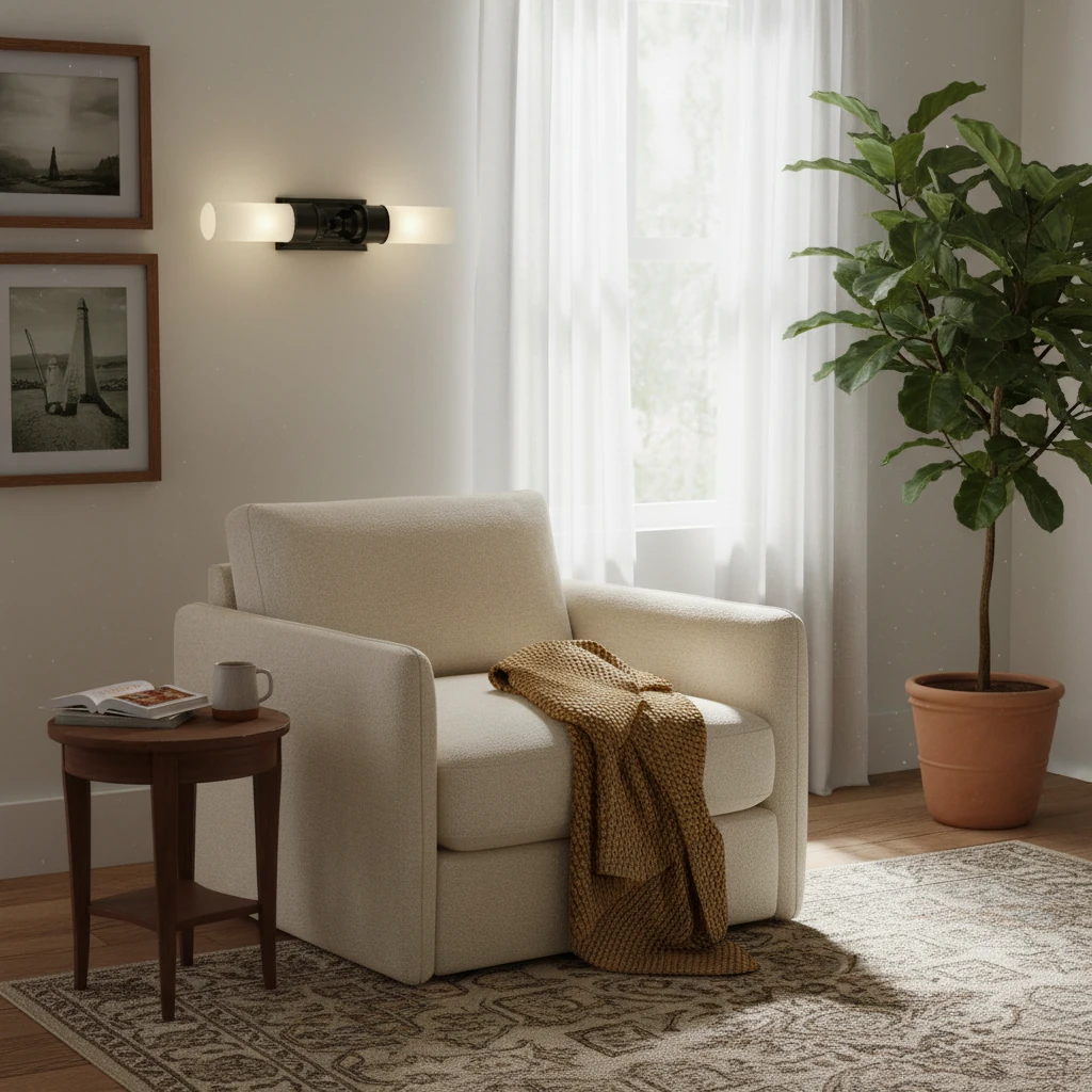 Porzellan Aufputzmontage Lifestyle-Szene