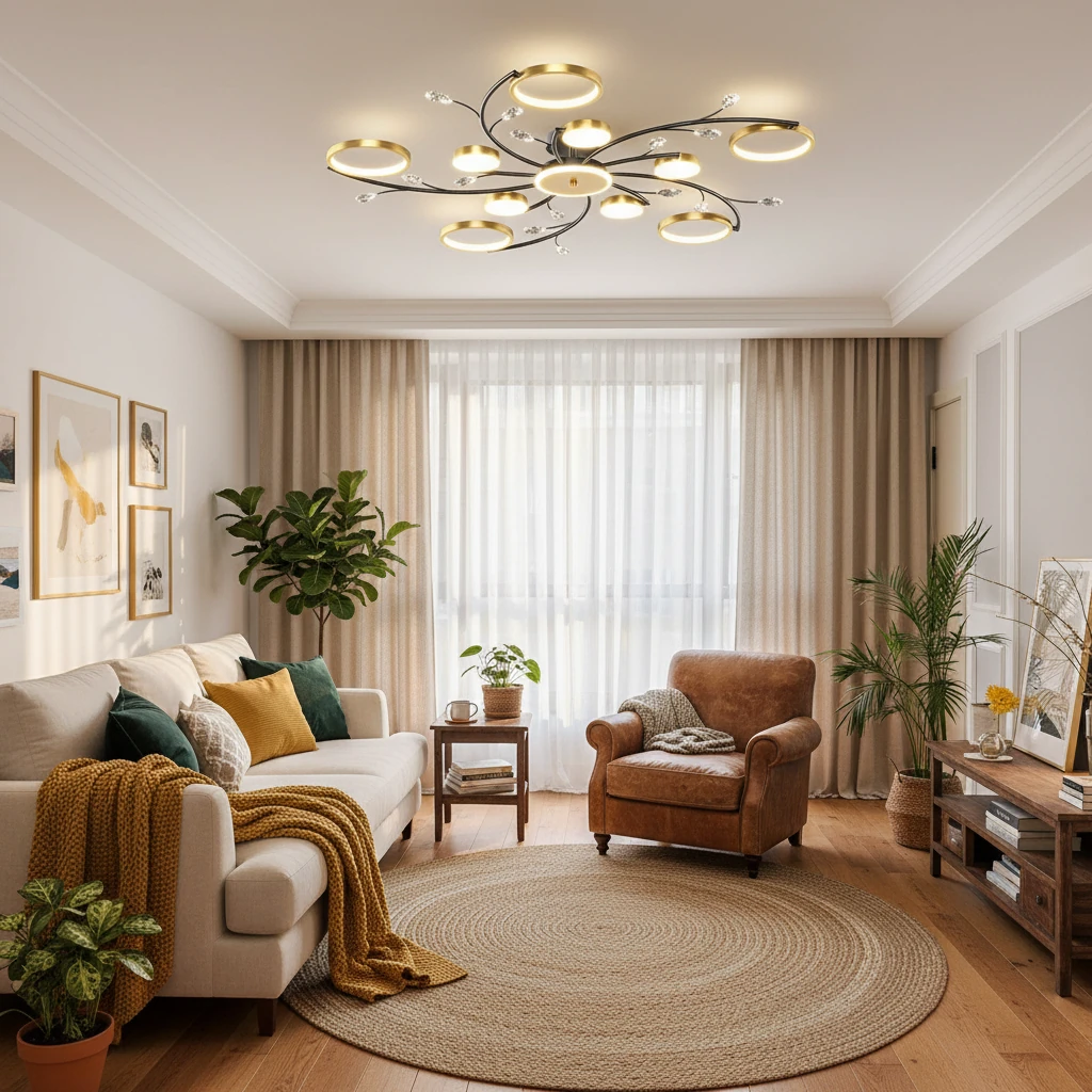 Porseleinen inbouw lifestyle-scène