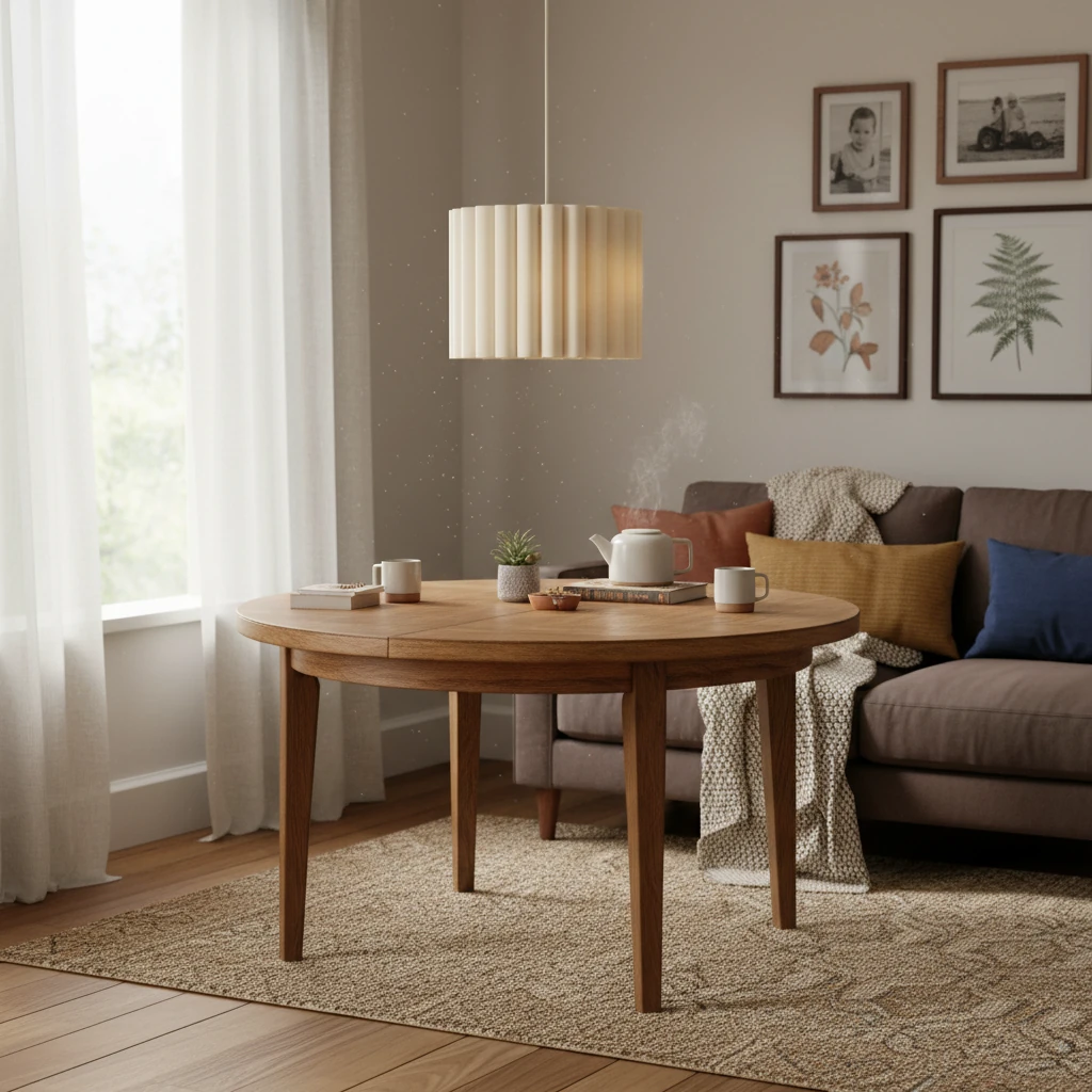 Lifestyle-Szene aus flächenbündigem Porzellan