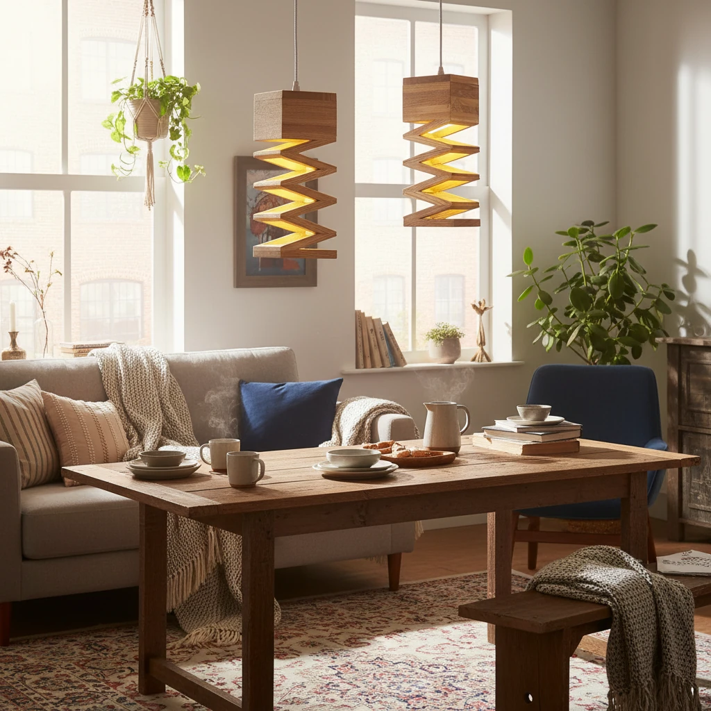 Porcelain flush mount lifestyle scene