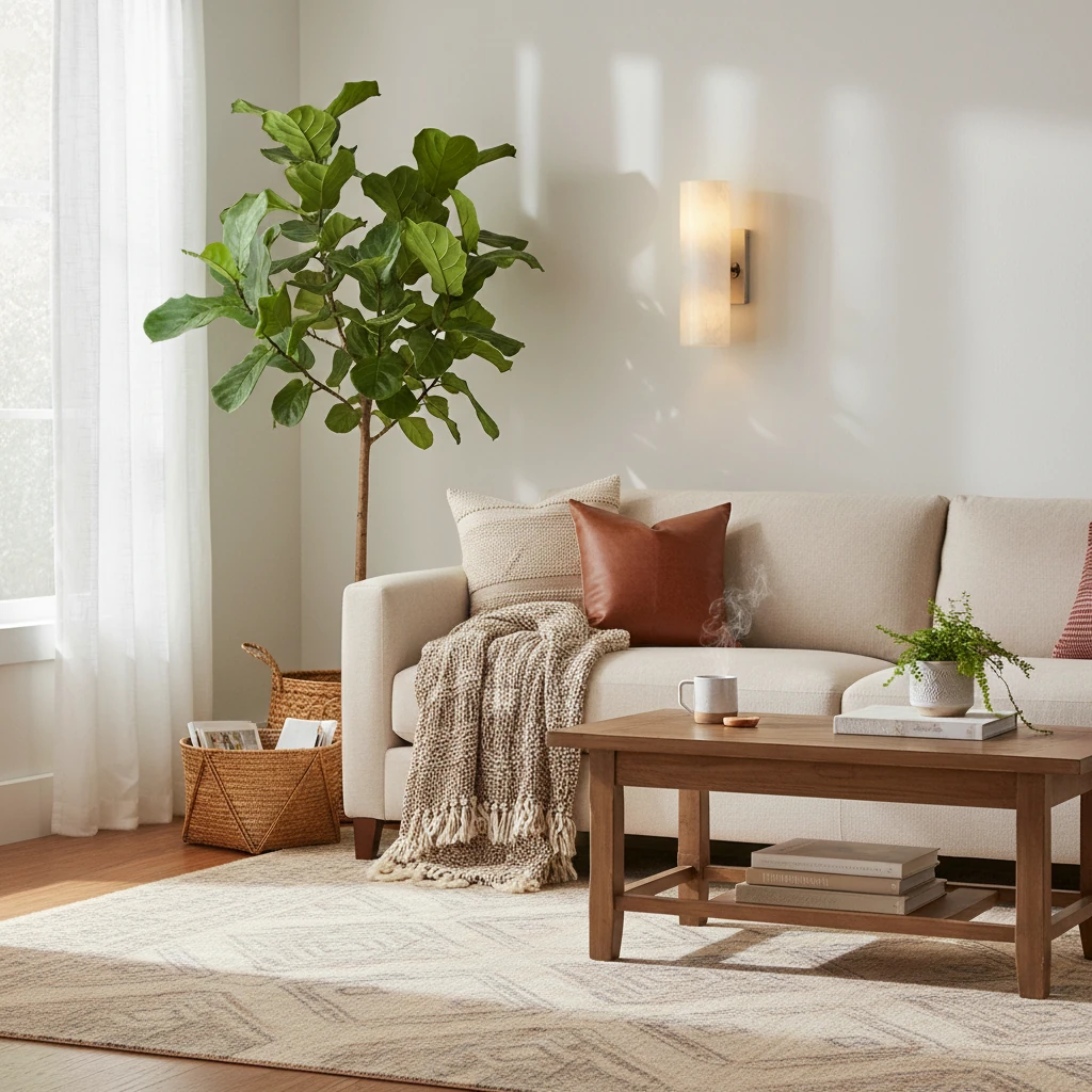 Porzellan Aufputzmontage Lifestyle-Szene