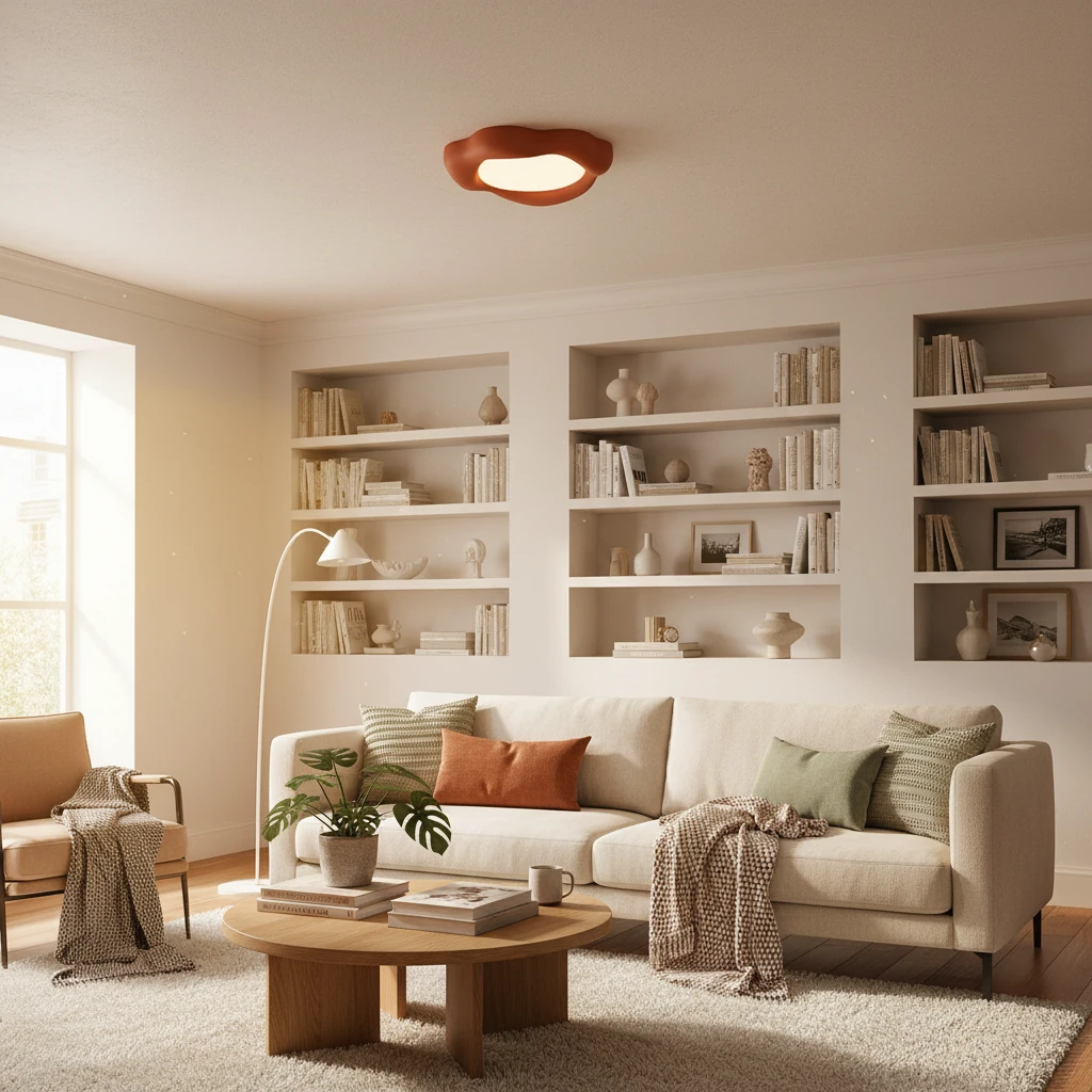 Porseleinen inbouw lifestyle-scène