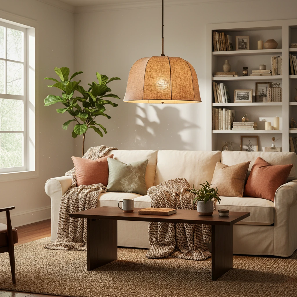 Porseleinen inbouw lifestyle-scène