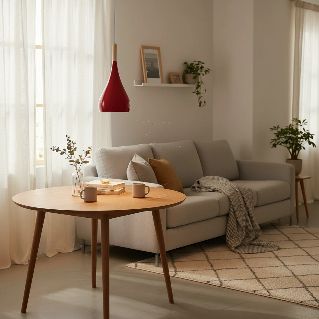 Scène de style de vie avec montage encastré en porcelaine