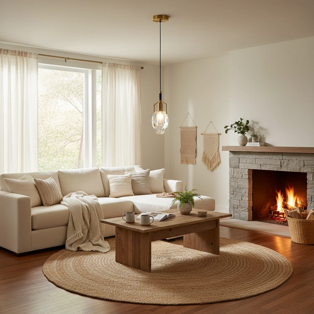 Porseleinen inbouw lifestyle-scène
