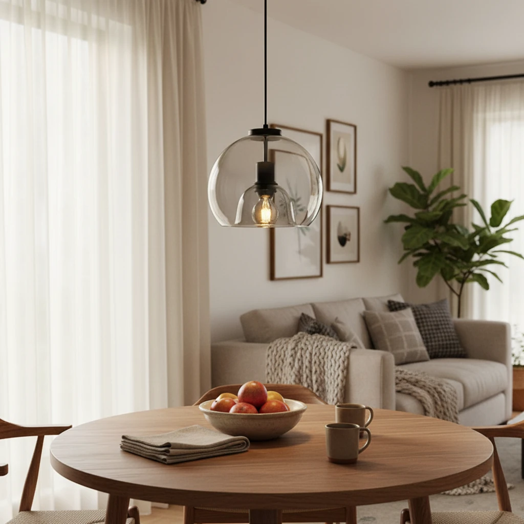 Scène de style de vie avec montage encastré en porcelaine