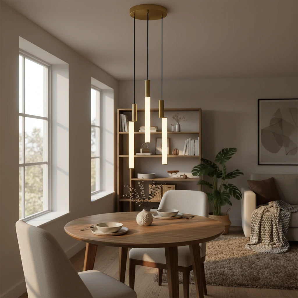 Scène de style de vie avec montage encastré en porcelaine